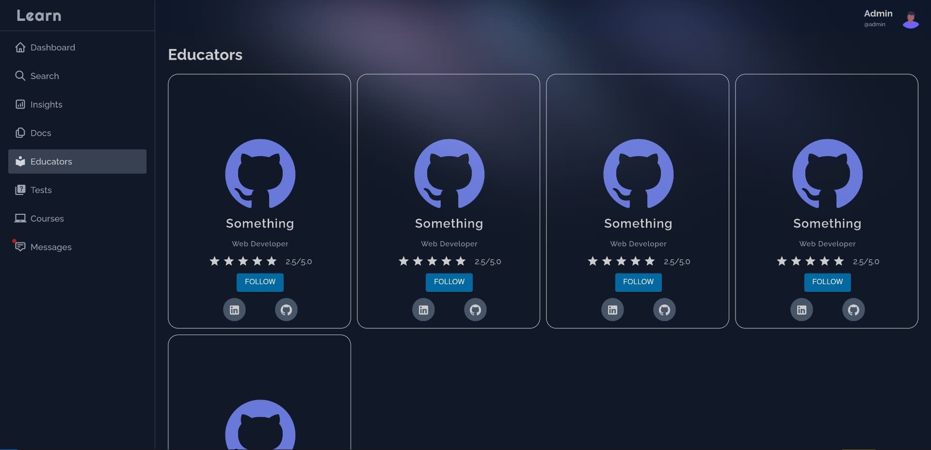 Learn Project